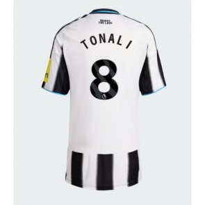 Newcastle United Sandro Tonali #8 Hjemmebanetrøje Dame 2025-26 Kortærmet